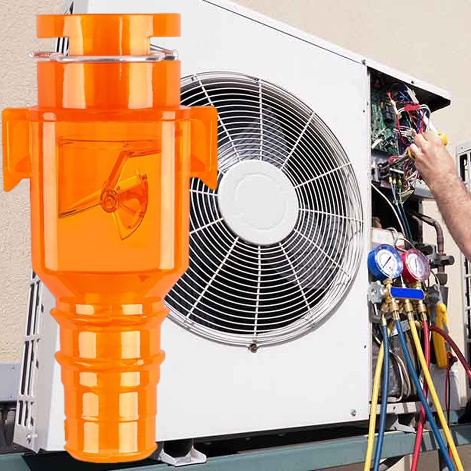 Klimatyzatory trzystopniowy zawór ochronny – bezzapachowe akcesoria do klimatyzacji, wiatroszczelny zawór odwadniający do odpływów HVAC do salonu, kuchni, przemysłu przemysłowego