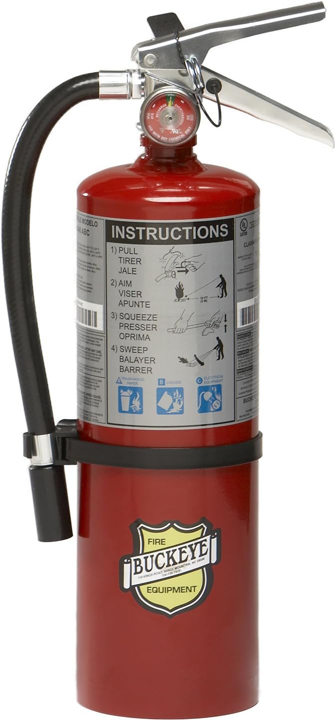 10914 Guardian ABC extinguisher, 5 lb with wall hook