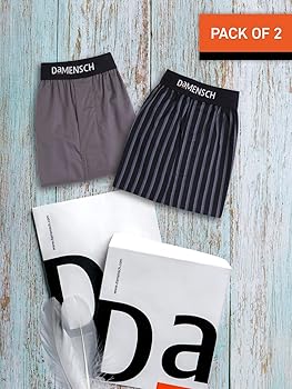 DAMENSCH Solid Breeeze Inner Boxers for Men, Ultra-Light