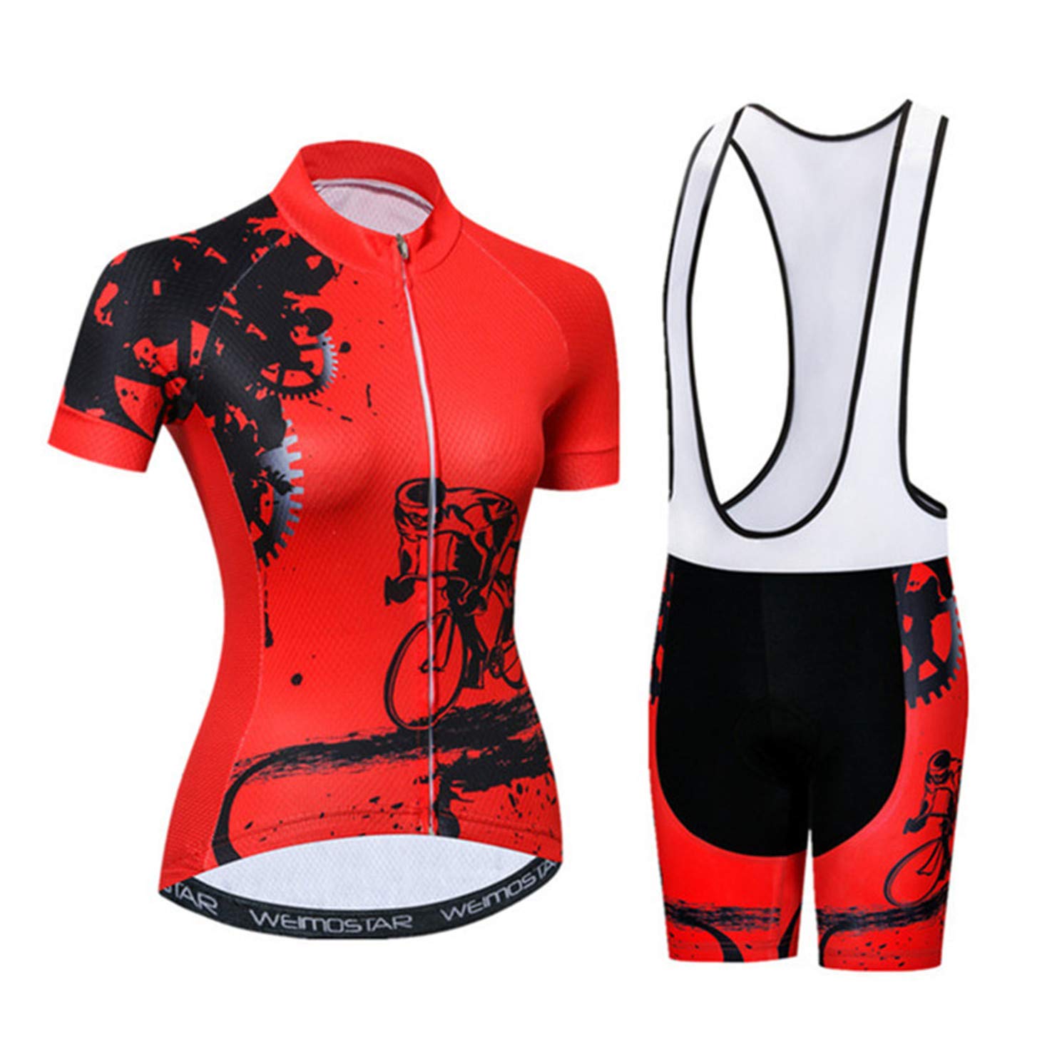 Weimostar Radtrikot Frauen Fahrrad Trikot MTB Trikot