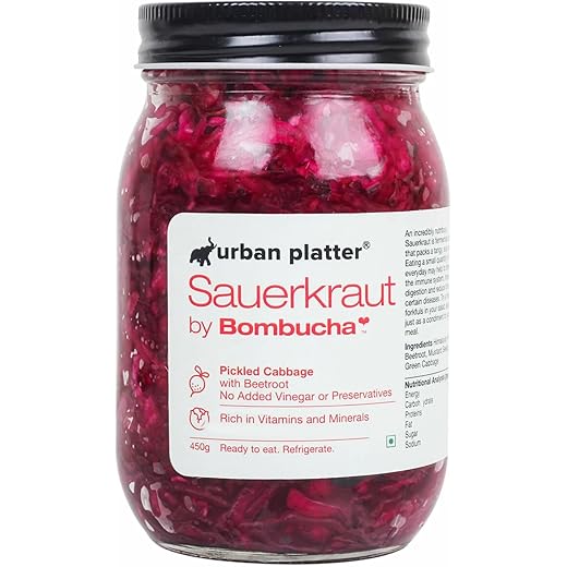 Urban Platter Probiotic Sauerkraut 450g