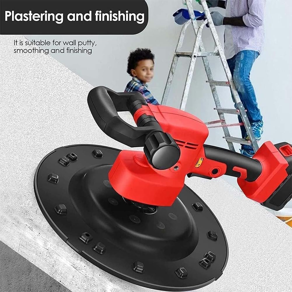 電動壁スムージングマシン、1680Wコードレス研磨機、デジタル