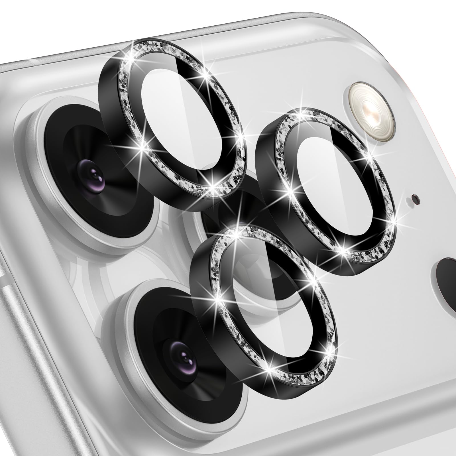 Protecteur d'objectif iPhone 17 Pro Max en verre trempé et métal Tensea - 8