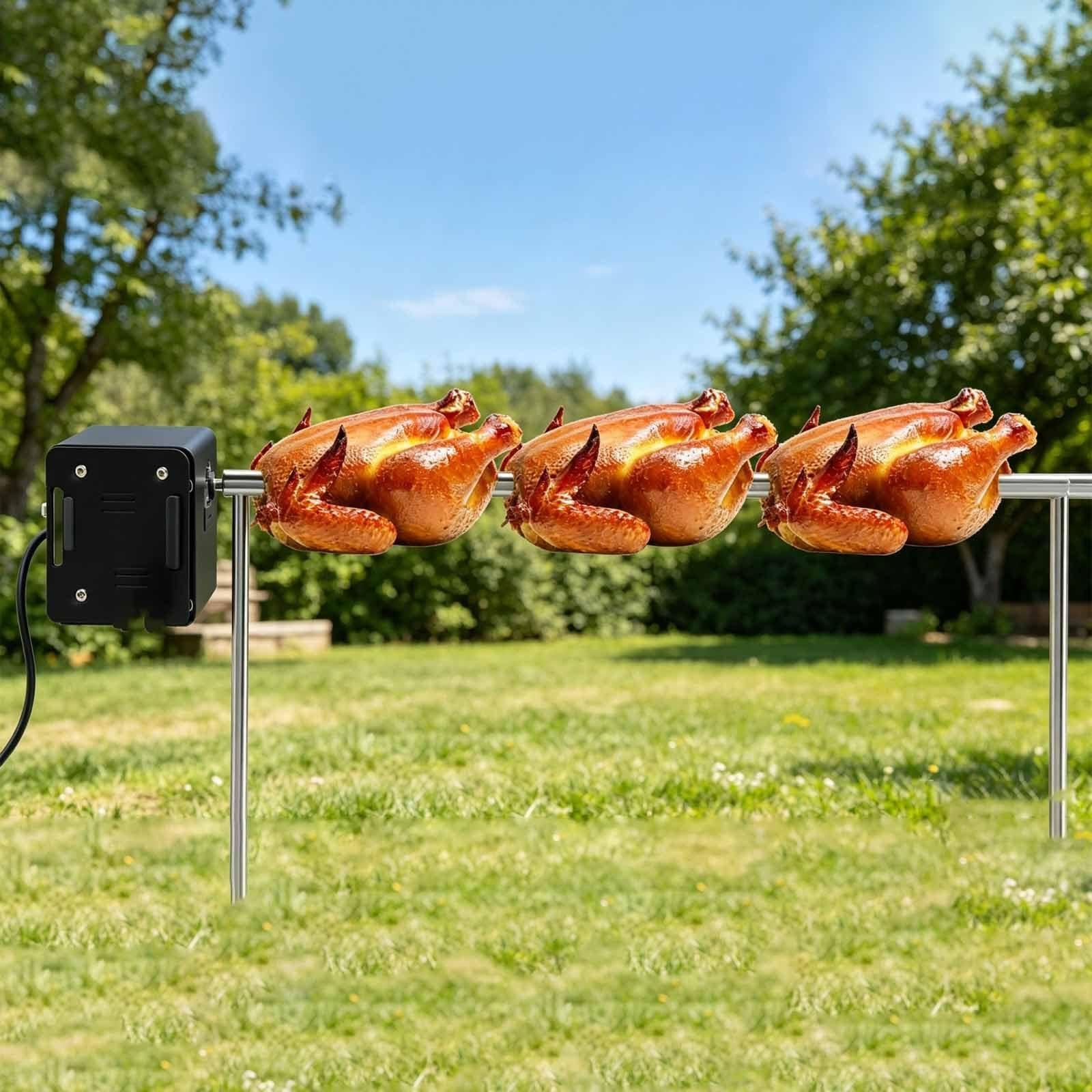 Silnik Rożna BBQ, Automatyczny System Napędu Rożna O Wysokim Momencie
