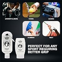 Vista 4 de POWER BEAST, Tiza líquida transparente, potenciador de agarre no pegajoso, manos secas, tiza líquida transparente, solución antideslizante, agarre