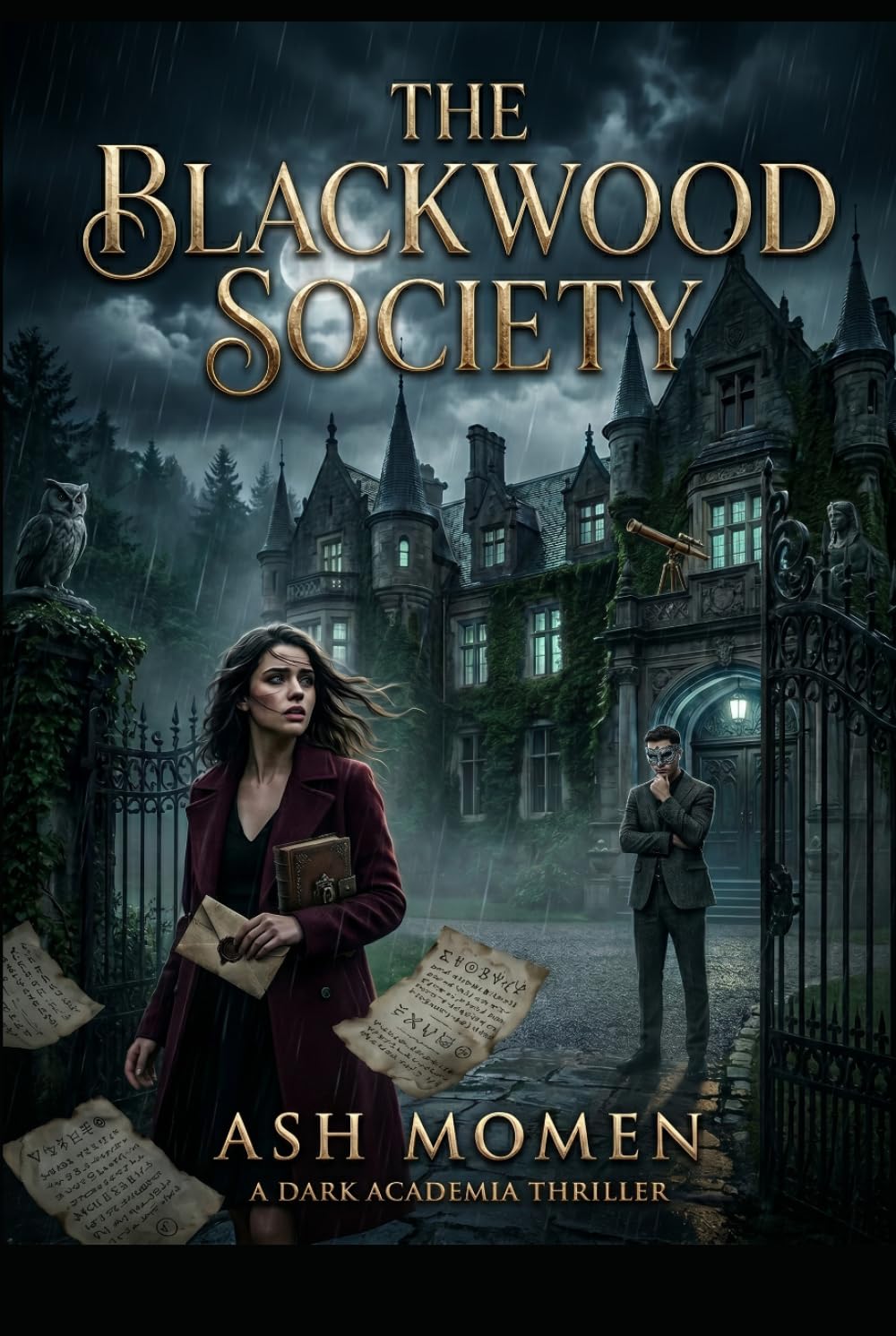 THE BLACKWOOD SOCIETY: Dark Academia Thriller with Romantic Tension