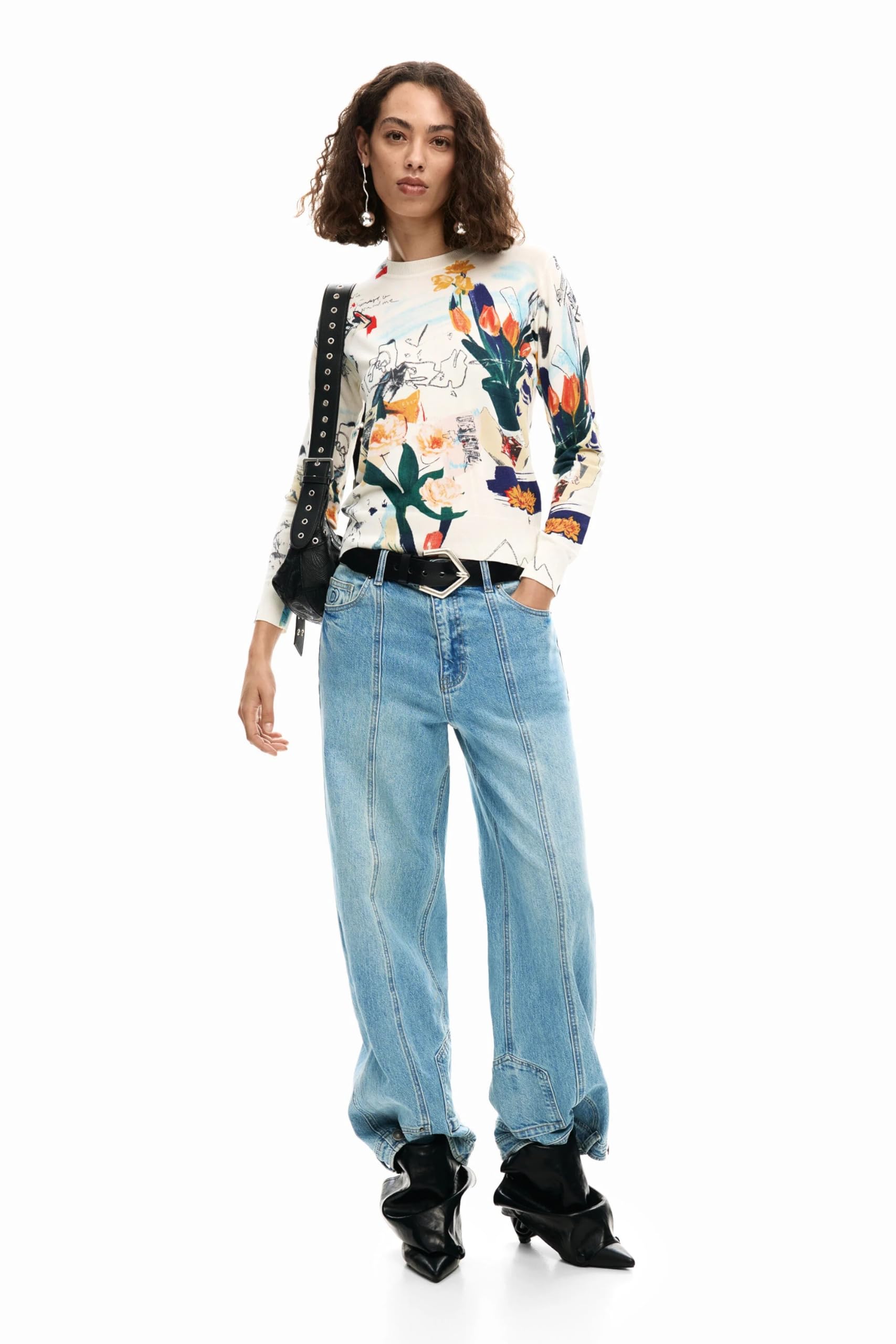 Desigual Nantes XS Lacroix Sweatshirt Donna