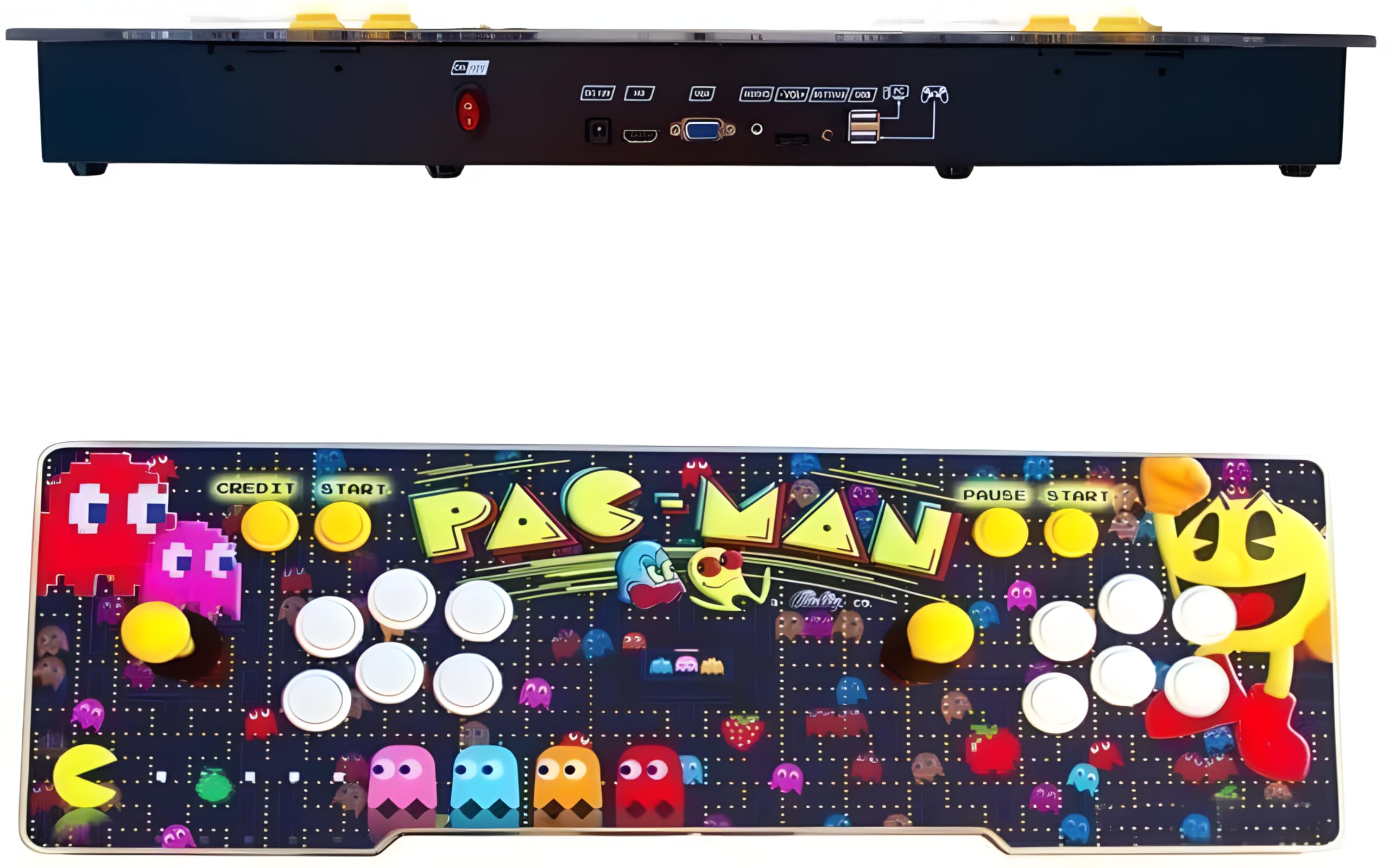 Console retro.Console Arcade 3D .Arcade console di gioco. Macchina ricreativa retrò con 29.000 set. Console manuale e configurata