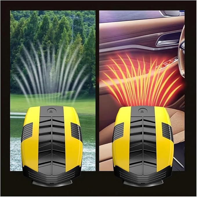 Calefactor Eléctrico Portátil 12V 150W Cerámico PTC para Auto miniatura 7