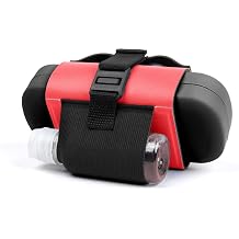 OpleeTM Travel Contact Lens Case Red, Portable Design with Built-in Mirror Includes 3-pack Black/Black/Black Hard Shell Eyeglass Case with Gray Microfiber Cloth