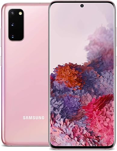 Samsung Galaxy S20 5G G981UW 128GB, teléfono inteligente Android desbloqueado Verizon (sin capacidad de expansión de tarjeta SD) - Rosa nube -