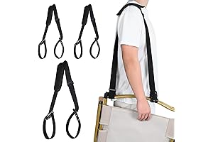 3 Pack Adjustable Carry Strap for Beach Chair or Folding Chair