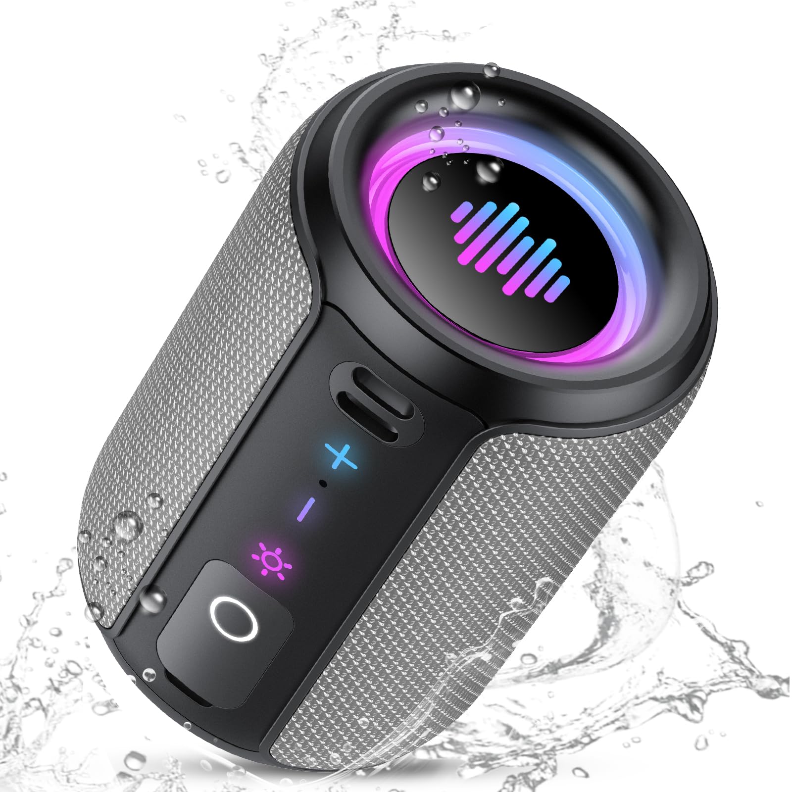2026 Neu Bluetooth Kopfhörer, In Ear Kopfhörer Kabellos Bluetooth 5.4, 4 ENC Noise Cancelling Mic mit 40Std Tiefer Bass, Wireless HiFi Stereoton, IPX7 Wasserdicht Sport Ohrhörer LED-Anzeige, USB-C