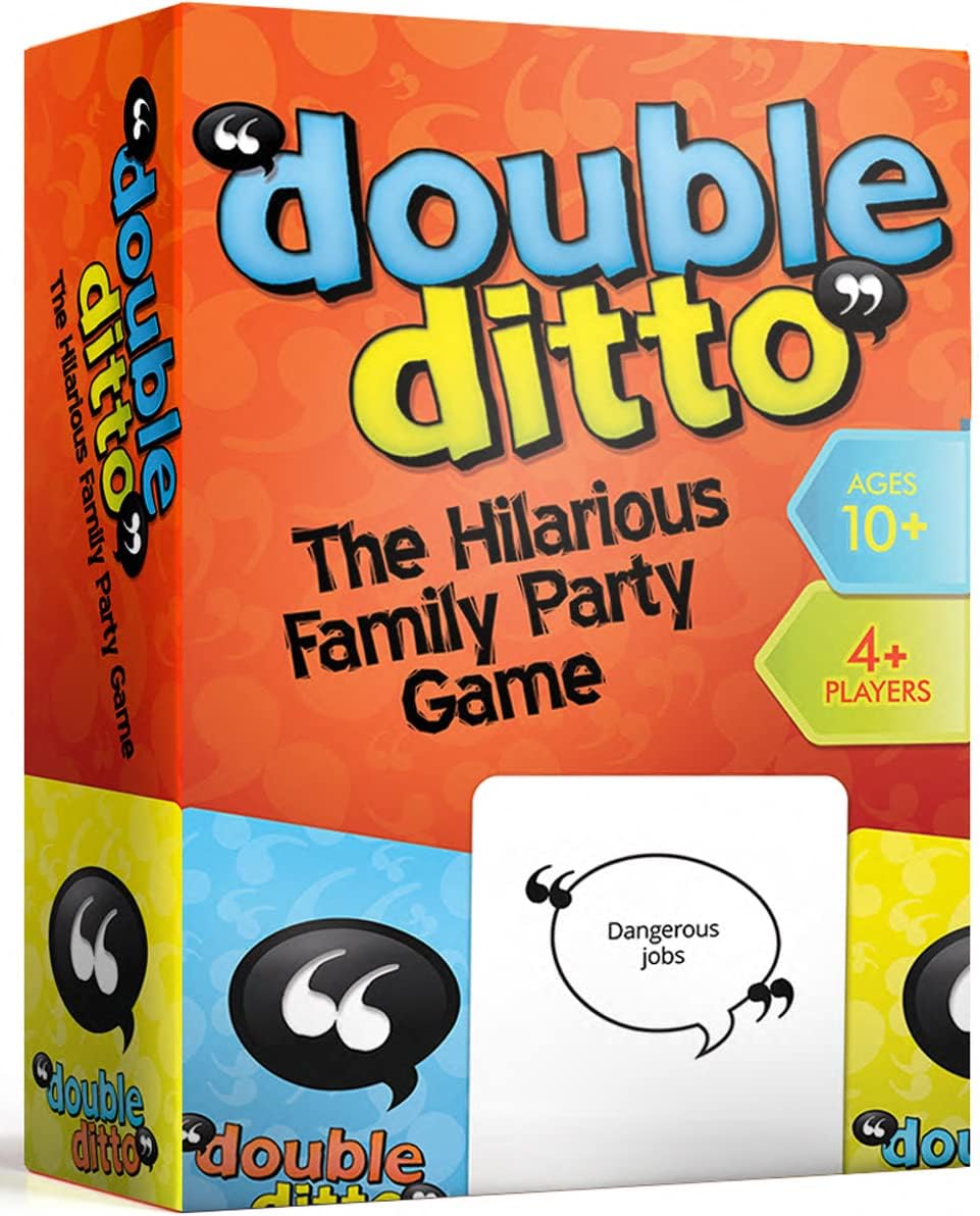 Double Ditto |Goliath Games | Family Game | For ages 10+ | For 4+ players