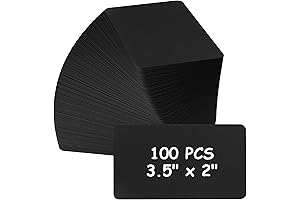 MaxGear Black Note Cards: Your Message on a Memorable Canvas