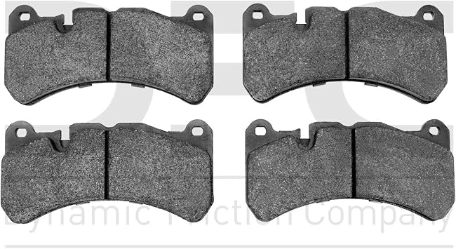 Dynamic Friction Company 5000 Euro Ceramic Brake Pads 1600-1116-00-Front Set