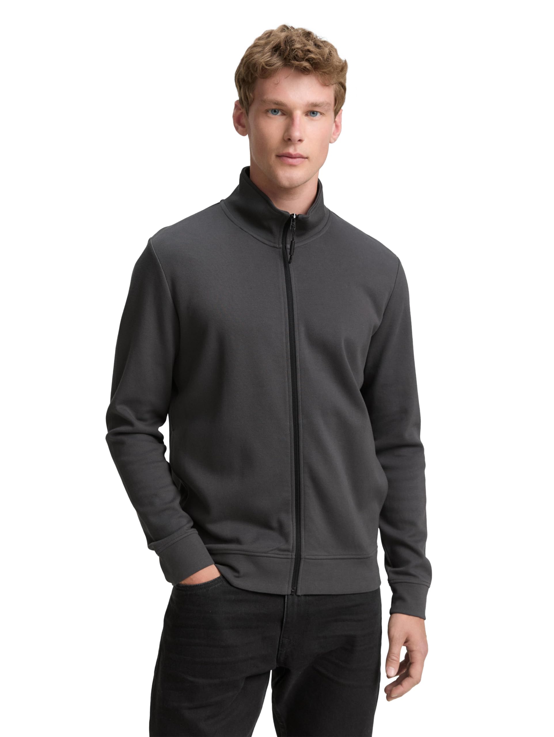 Tom Tailor Denim Herren 1046271 Sweatjacke (1er Pack)