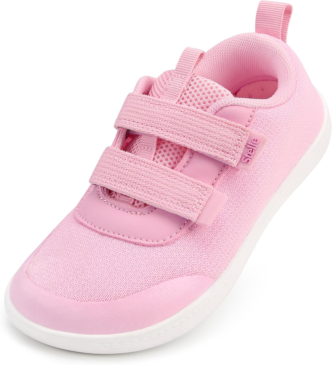 Stelle Toddler Wide Toe Box Barefoot Shoes Kids Sneakers for Boys Girls Zero Drop Minimalist Breathable Lightweight Non Slip Walking Running Shoes