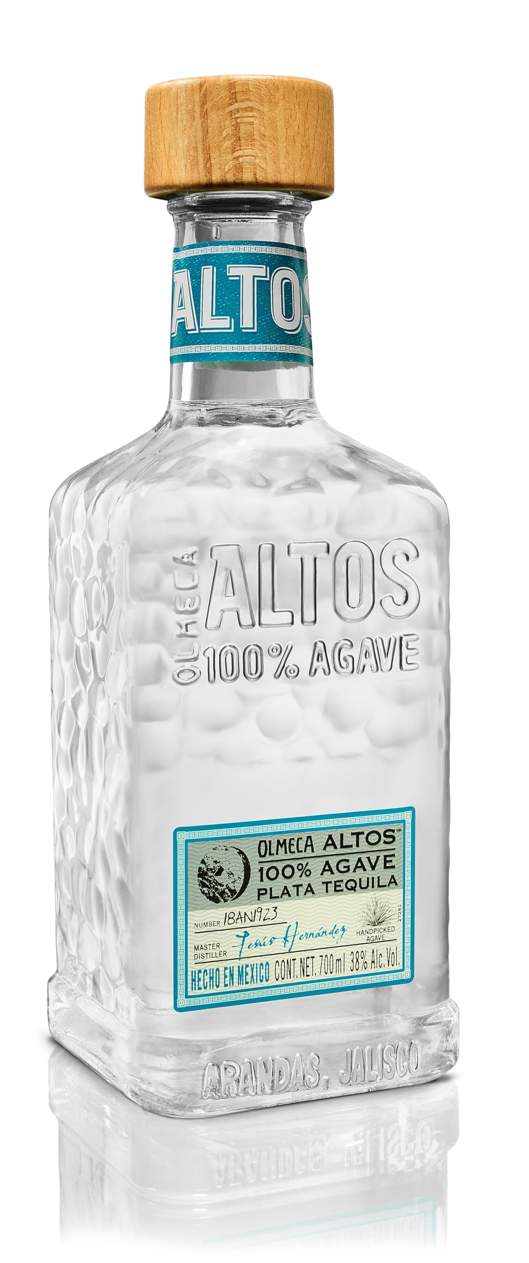 Olmeca Altos Plata Tequila 0,7 l – silberner Tequila mit Agavenaroma
