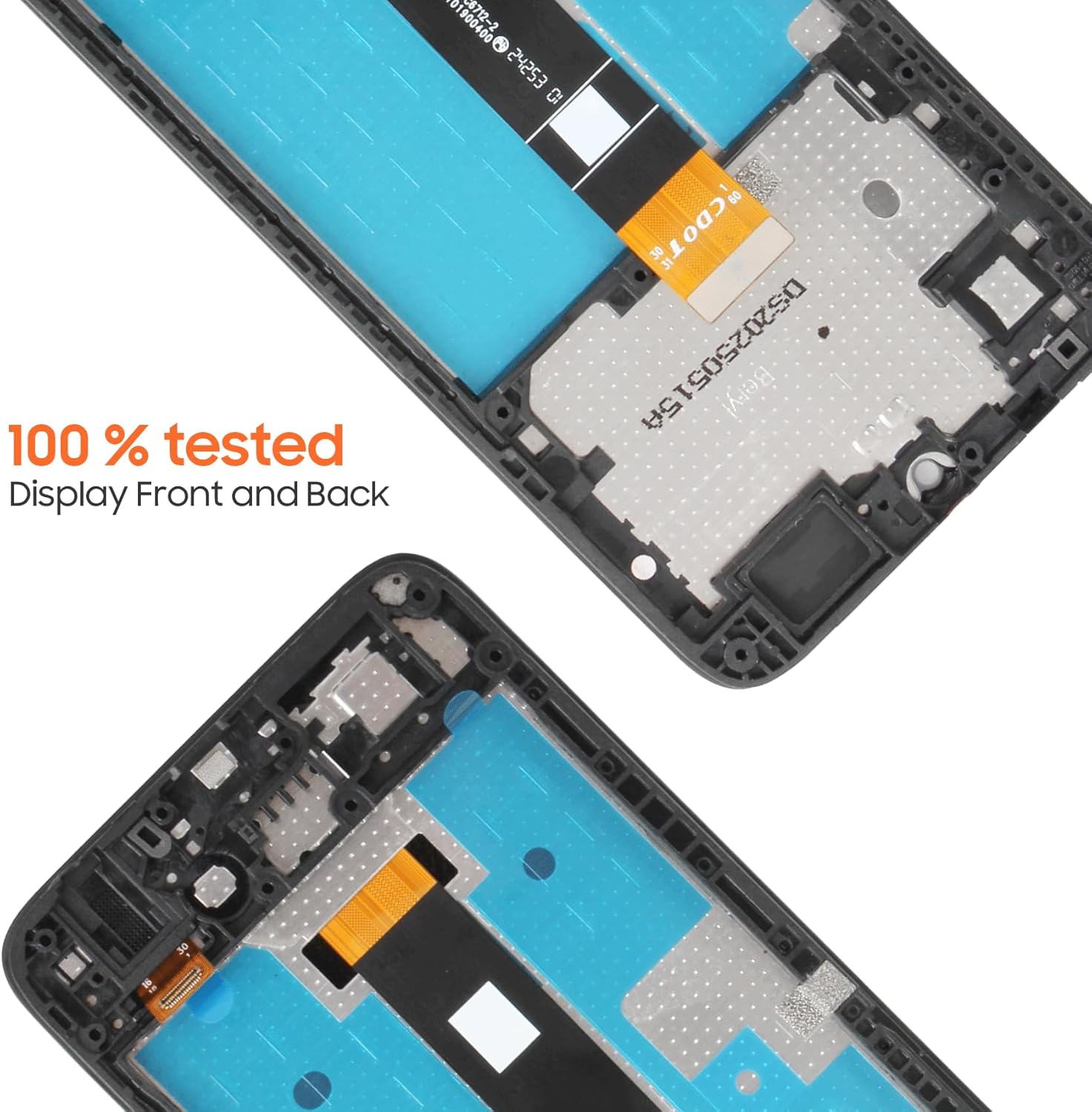 for TCL K32 Screen Replacement for TCL T513W LCD Display T513W T513V Touch Digitizer with Frame Assembly Repair Parts