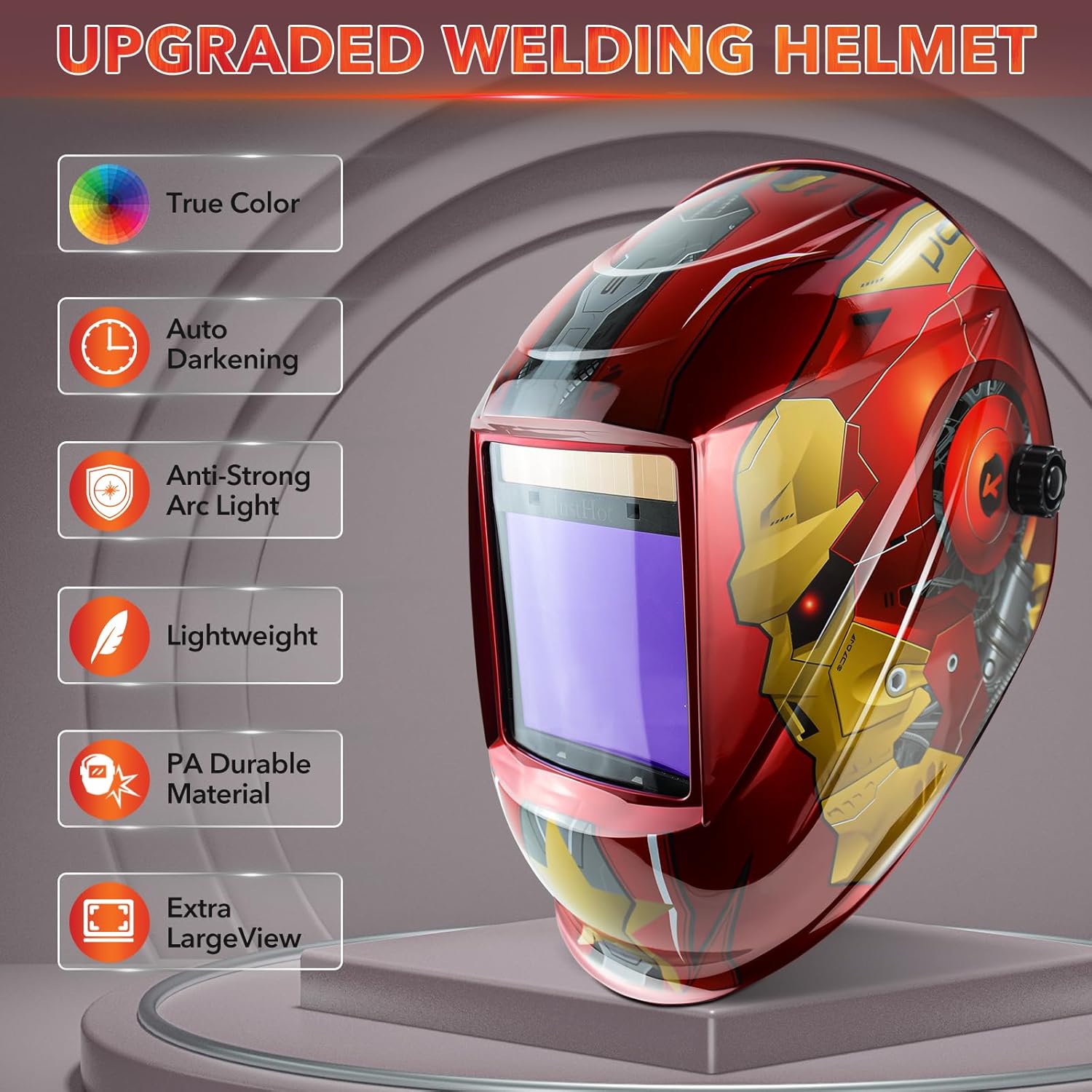 An Upgraded Welding Helmet for a Clearer View