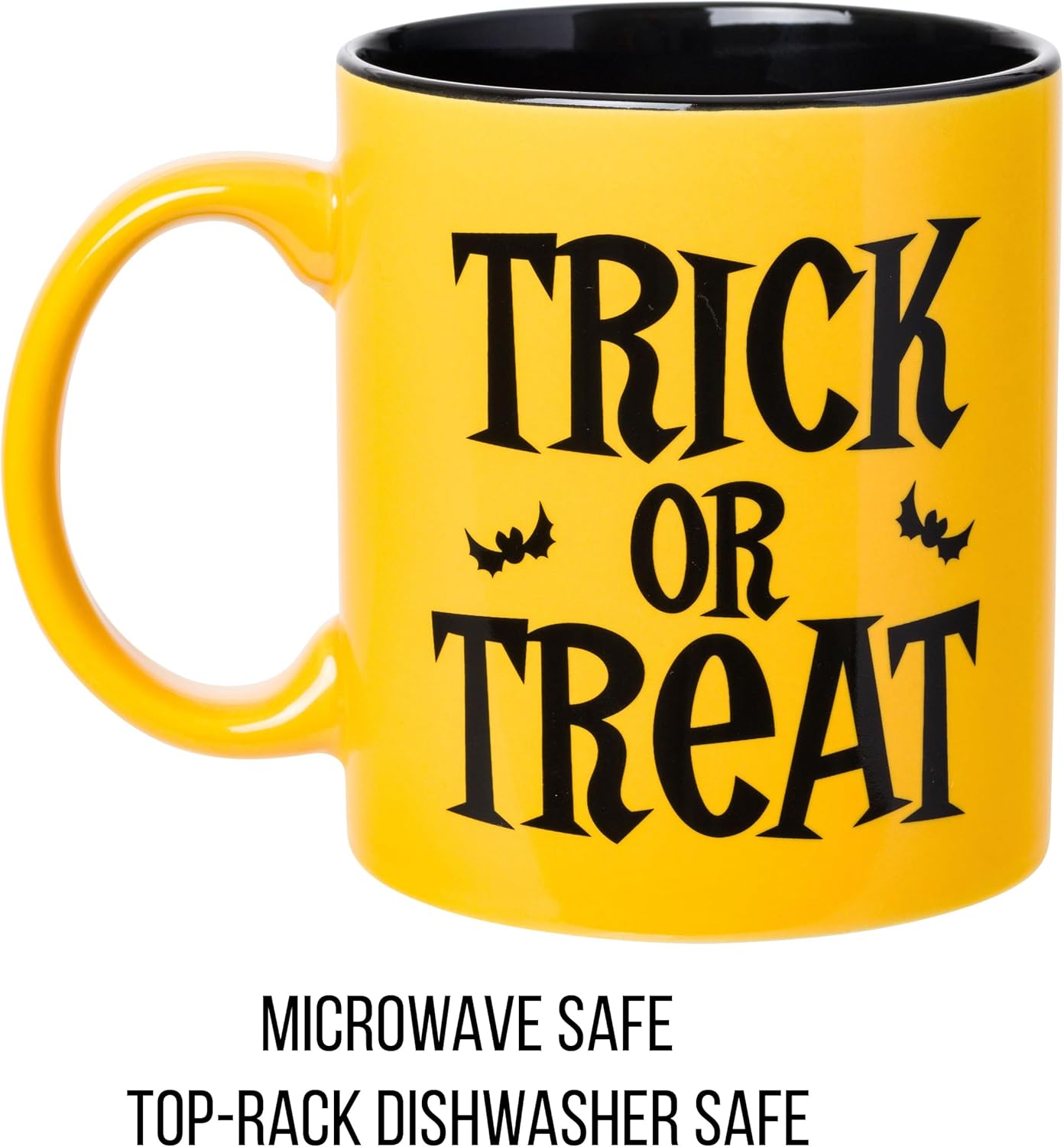 Silver Buffalo Peanuts Halloween Snoopy Trick Or Treat Spider Webs Ceramic Mug, 20 Ounces - Image 3