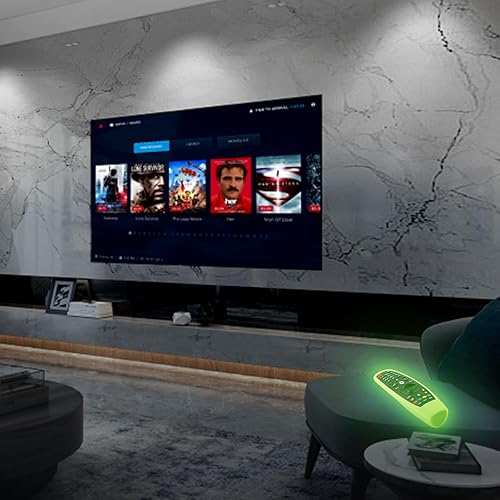 Miniatura 6 de Paquete de 2 fundas protectoras de silicona para LG Smart TV, LG MR650A  MR20GA, a prueba de golpes, antideslizante, funda para control remoto que
