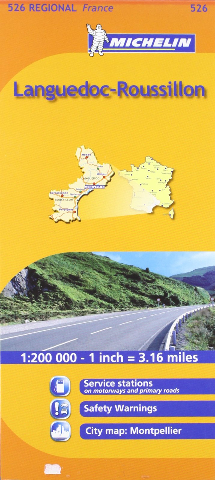 Michelin Maps: Michelin Map 526 Languedoc Roussillon