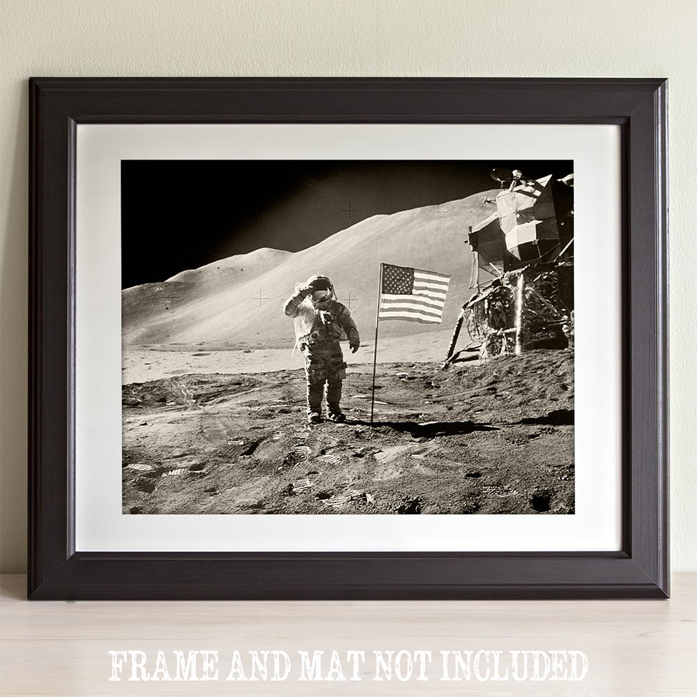 Amazon.com: Apollo 15 Lunar Landing 11x14 Unframed Poster - NASA