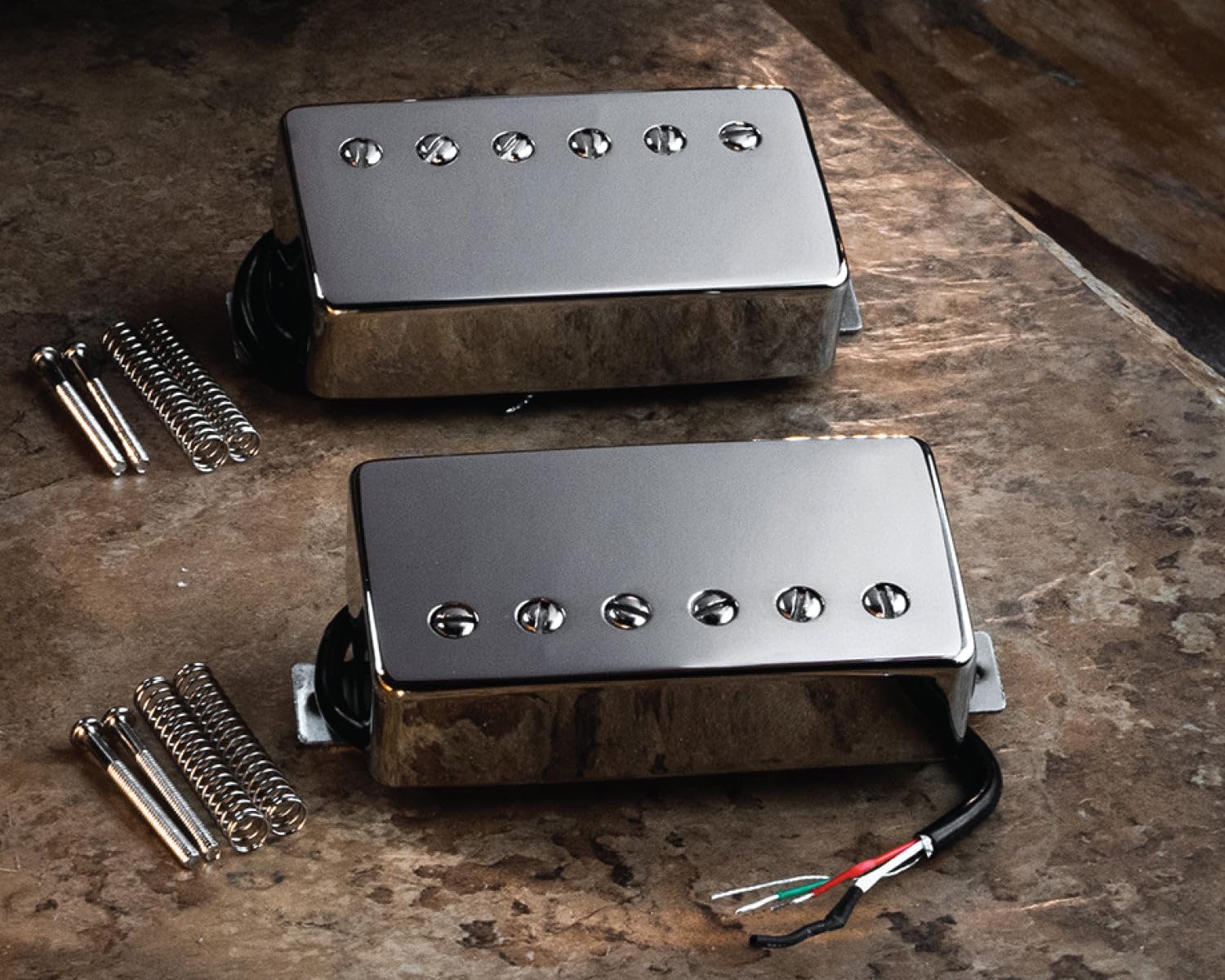 Tonerider Birmingham Bridge Humbucker Pickup, bianco, 52 mm F-Spaced – Alnico 5 Magnet, British Crunch, ideale per spaccare bobine, cablaggio a 4 conduttori, garanzia di 5 anni