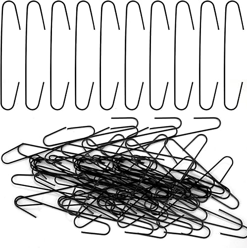 120 ganchos para adornos de Navidad, ganchos flexibles de 0.5 x 2.5 pulgadas, ganchos de metal, ganchos de árbol de Navidad, ganchos para decoración
