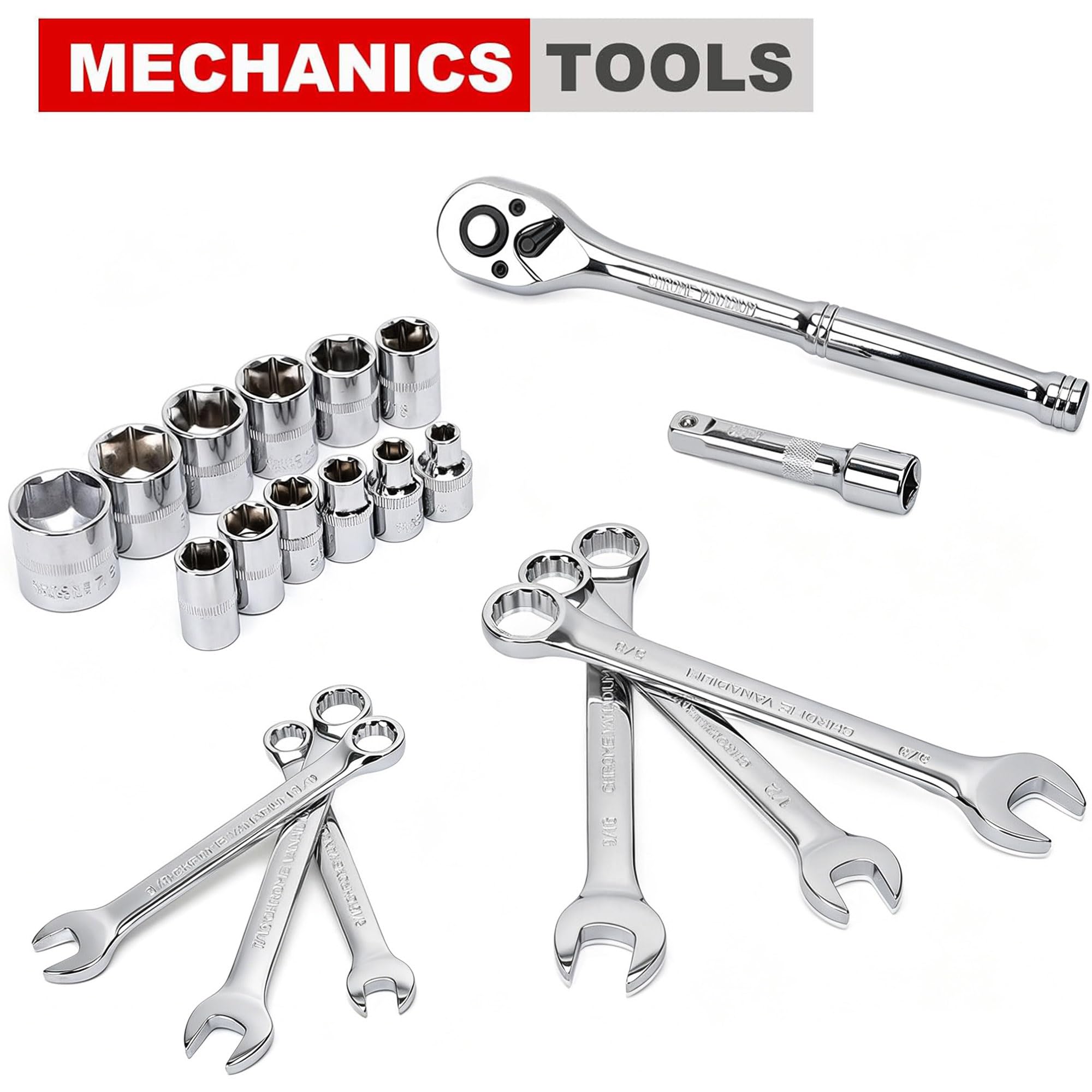 FASTPRO Juego de 236 herramientas de reparación del hogar, kit de herramientas mecánicas de mano con bolsa de almacenamiento abierta de boca ancha de 12 pulgadas, juego de herramientas para el hogar