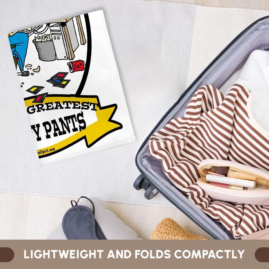 Miniatura 6 de 3dRose Funny Worlds Greatest Smarty Pants Men Cartoon - Toallas (twl-103555-1)