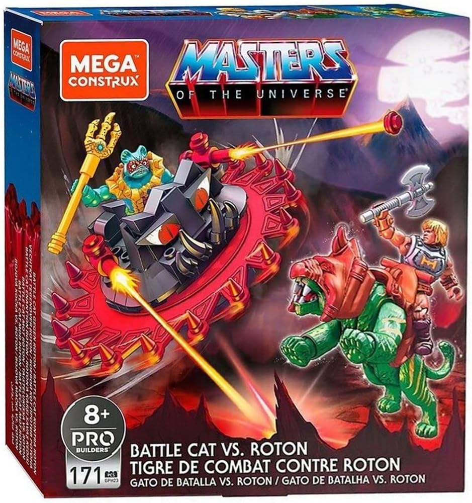 Mega Construx Masters of the Universe Battle Cat Vs. Roton