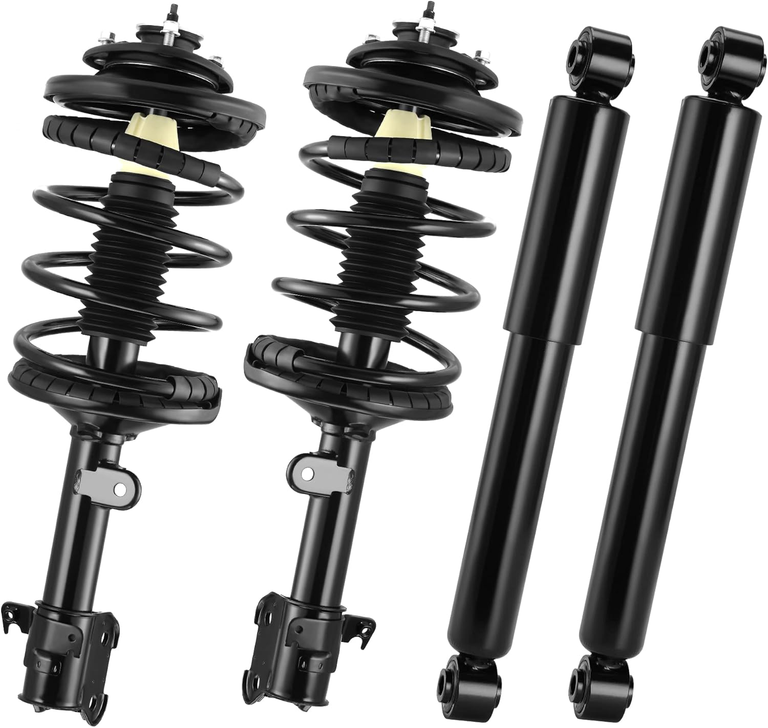 AUTOSAVER88 Front Pair Complete Quick Struts Rear Shock Absorber Compatible with 2001 2002 Acura MDX, 2003-2008 Pilot 03-08 front&rear