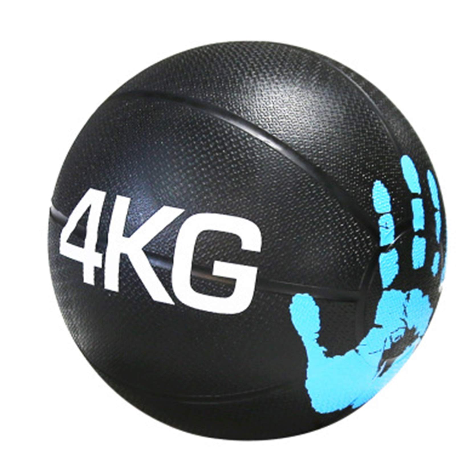 Pelota Medicinal Bola De Medicina De Fitness, Balance De Equilibrio De Ejercicio Aeróbico con Patrones De Colores De Colores, Antideslizante Y Resistente Al Desgaste, 4 Kg / 8.8 Libras