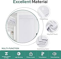 Vista 5 de HOMEIDEAS - Cortinas de puerta francesas (2 unidades)