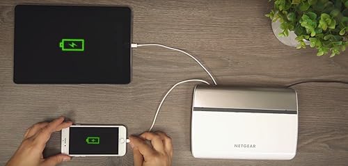 Miniatura 2 de NETGEAR Switch Gigabit Ethernet Smart Managed Plus de 8 puertos (GS908E) - Carcasa de escritorio con gestión integrada de cables, 2 puertos de carga