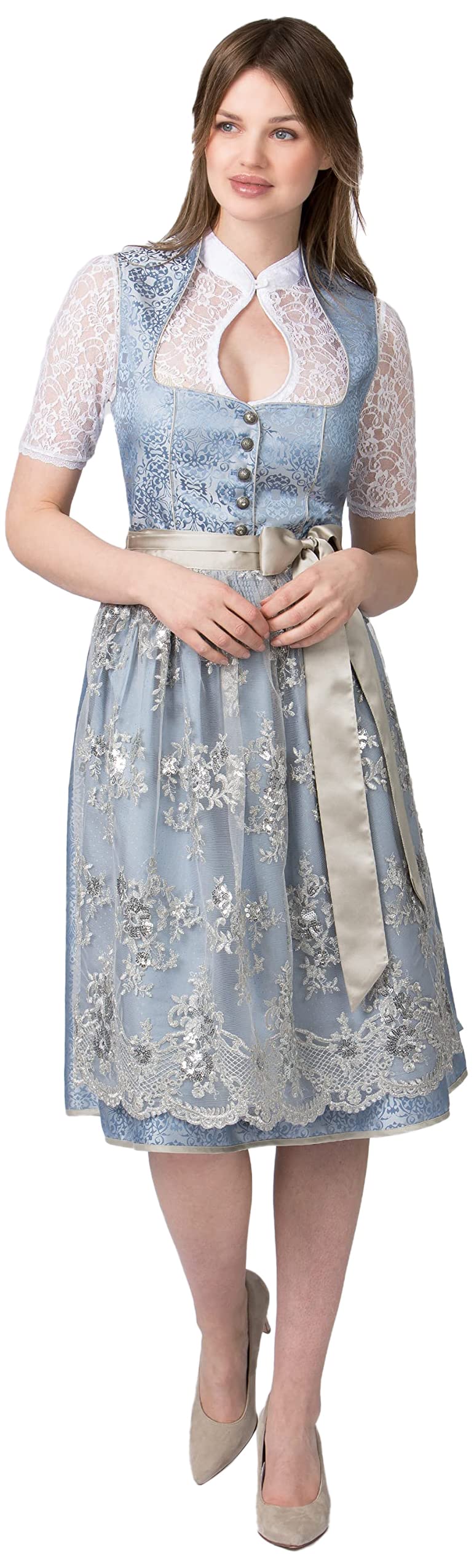 Stockerpoint Dirndl ''Michelle'' in Türkis günstig kaufen