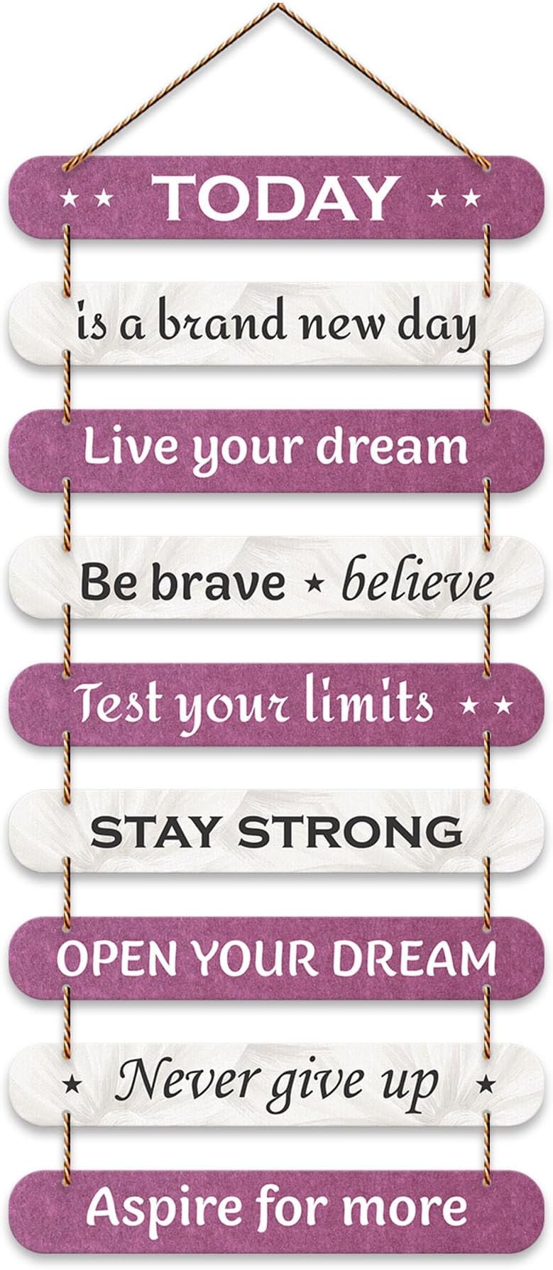 Artvibes Positive Quote Decorative Wall Hanging Wooden Art | Quotes Decor Item | Wall Poster | Mdf Wall Decoration for Office | Wall Art Print | Inspirational Quotes | Gift Items (WH_9309N)