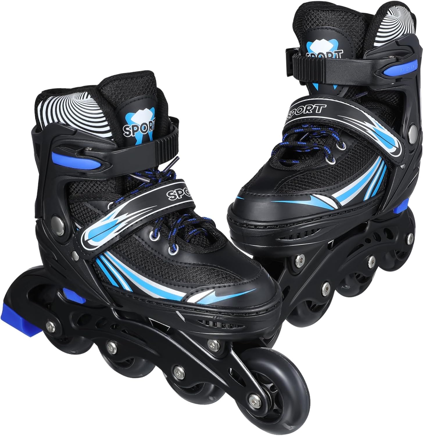 1 Pair Skates Man Aldult Plastic Hockey