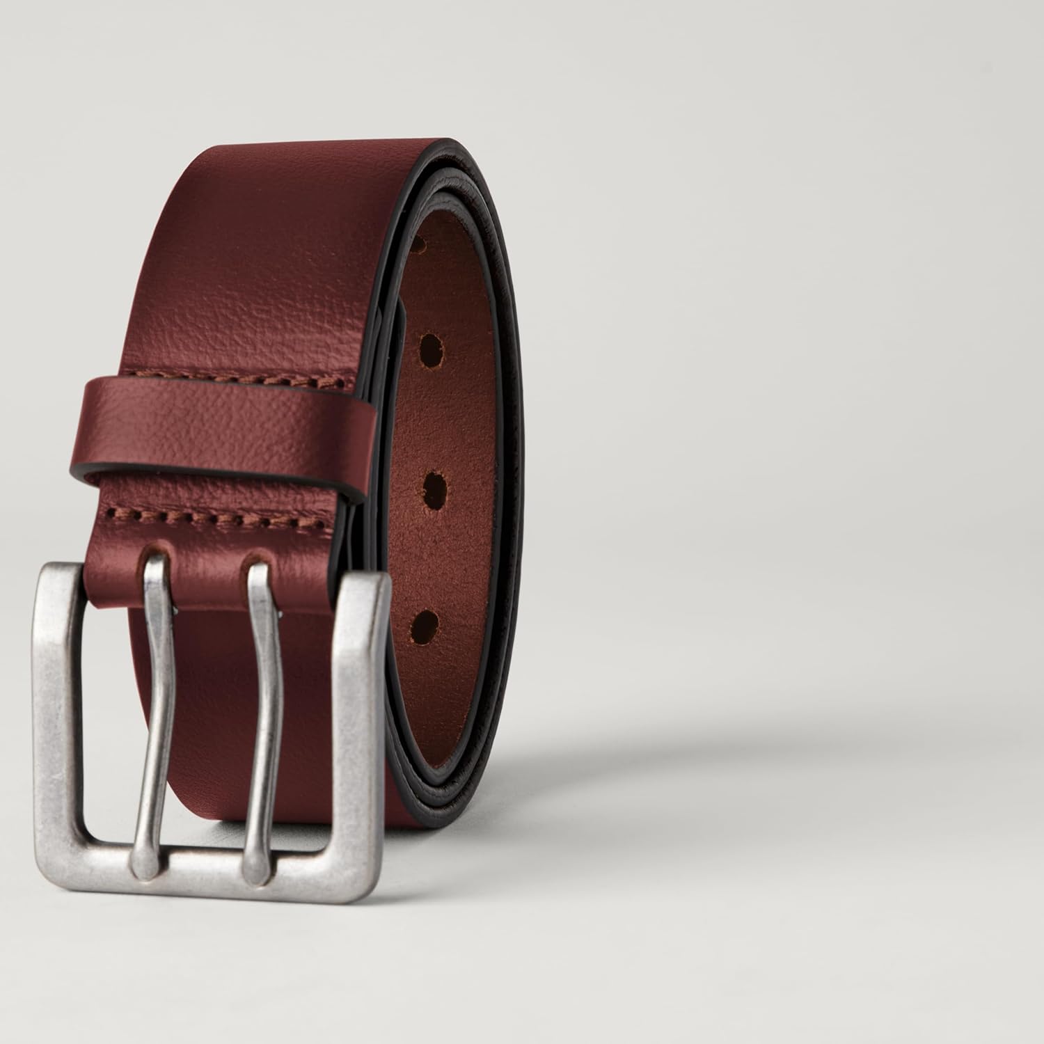 Amazon Essentials Men's Double Prong Leather Belt - Image 2