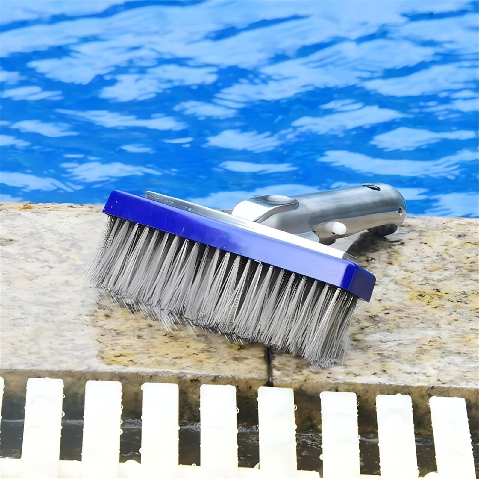Bekeify Lot De 8 Pierres Ponce Nettoyage Piscine - Bloc Abrasif Pour Taches, Calcaire, Algues Sur Carrelage & Béton
