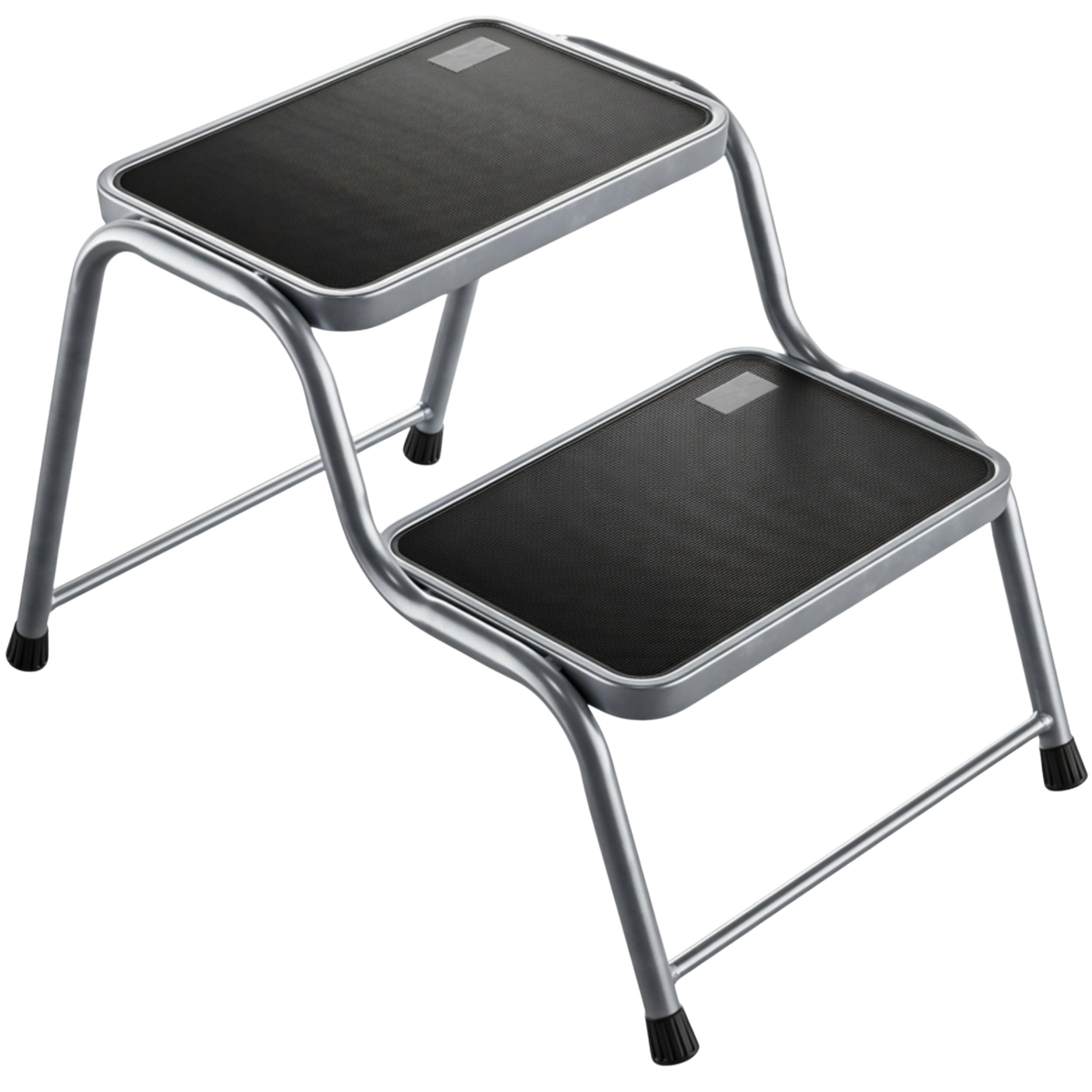 Heavy Duty Double Caravan Steps - 150kg Capacity Non Slip 2 Step Stool