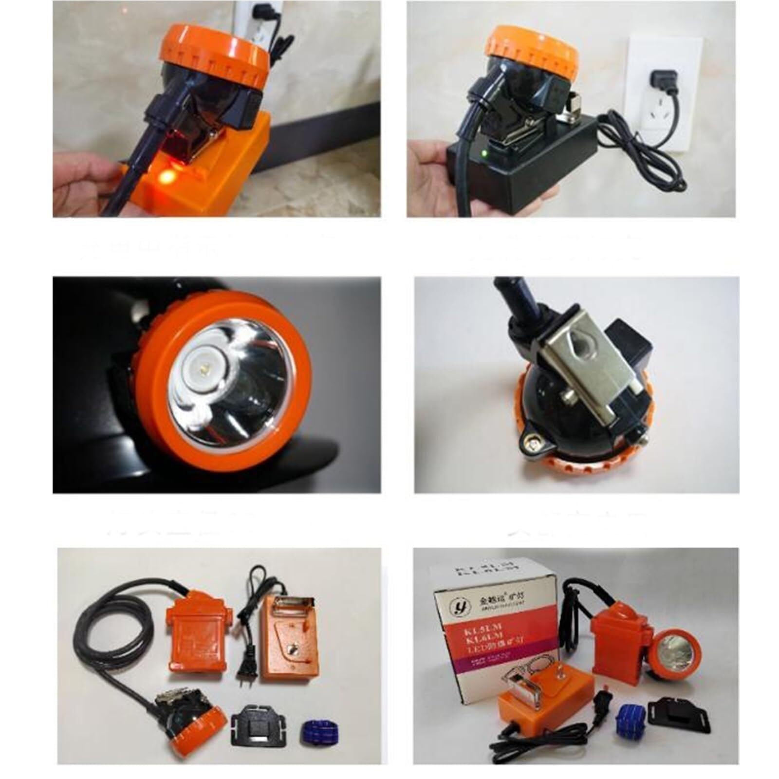Faros delanteros LED para mineros Lámpara de minería LED superbrillante, linterna frontal impermeable, luz de minería, gorra de casco a prueba de explosiones, faro para acampar, senderismo y minería