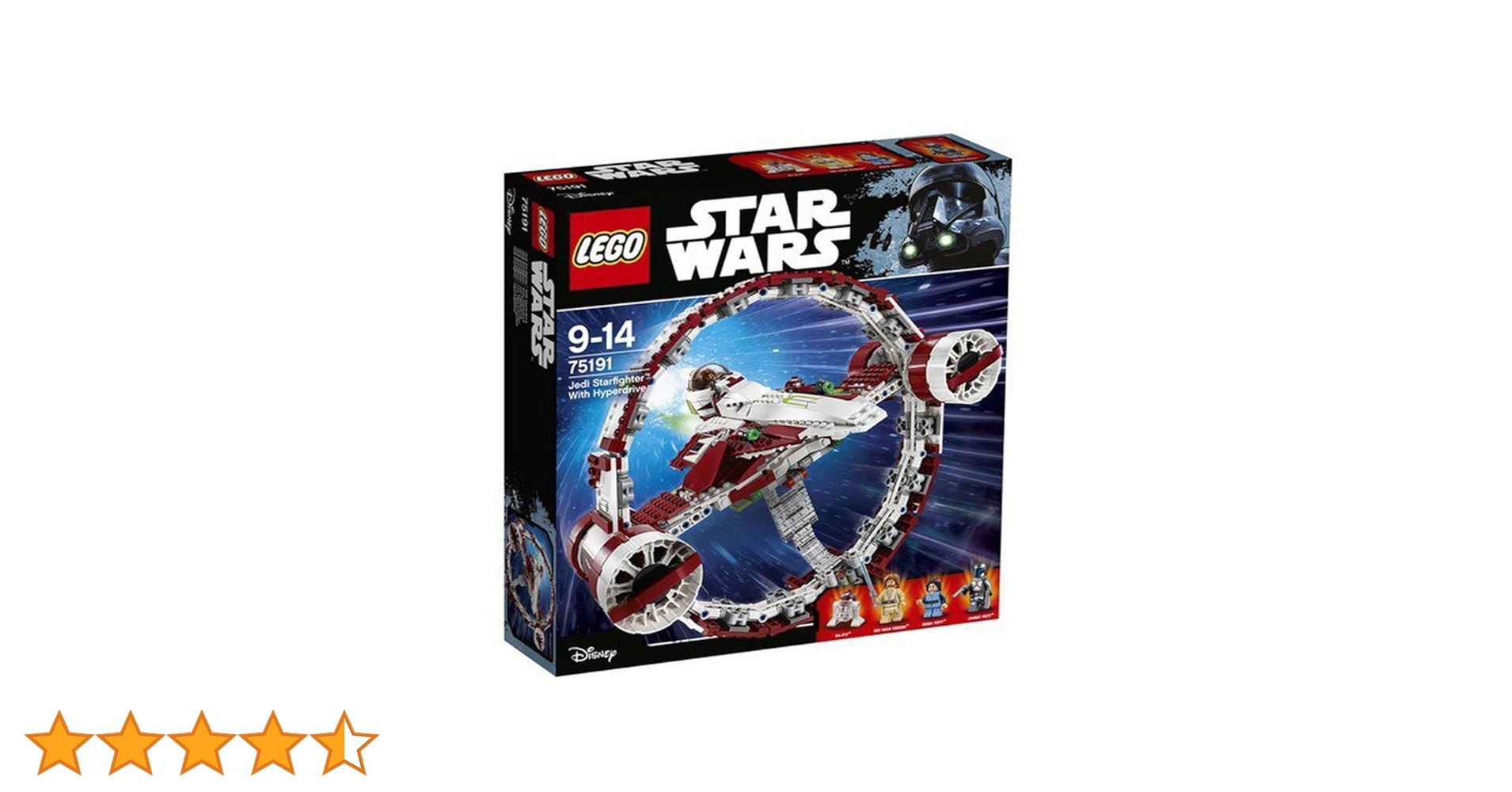 ジュリ様 Amazon.co.jp: Lego 75191 Jedi Starfighter With Hyperdrive