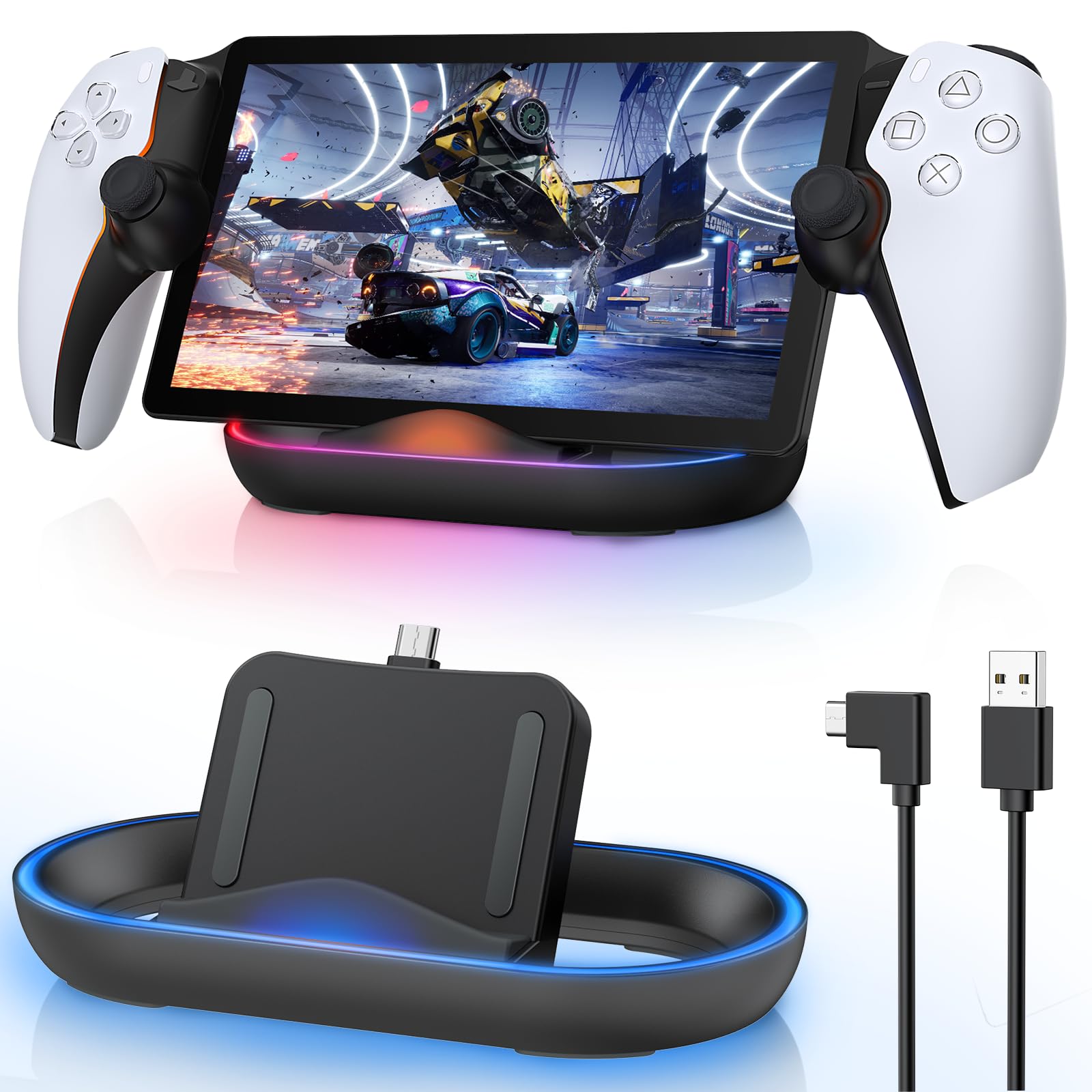 Amazon.co.jp: FASTSNAIL PSポータルリモートプレーヤー用充電スタンド