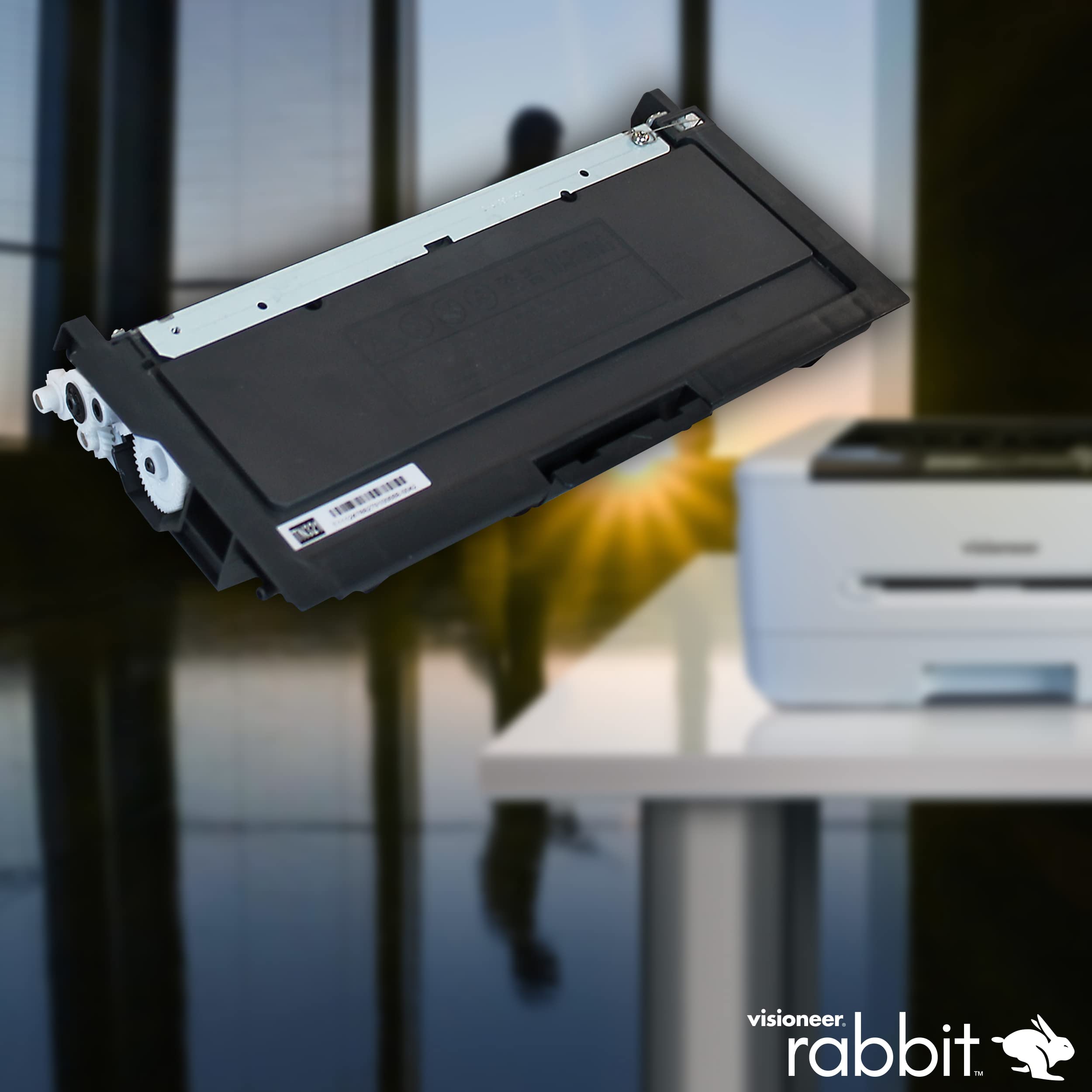 Visioneer Cartuccia di toner per stampante laser di ricambio per stampante laser Rabbit PC30dwn / copia macchina, resa 3.000 pagine