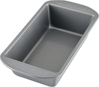 Vista 11 de Farberware Utensilios para hornear antiadherente de 9 pulgadas x 5 pulgadas molde para pan, gris