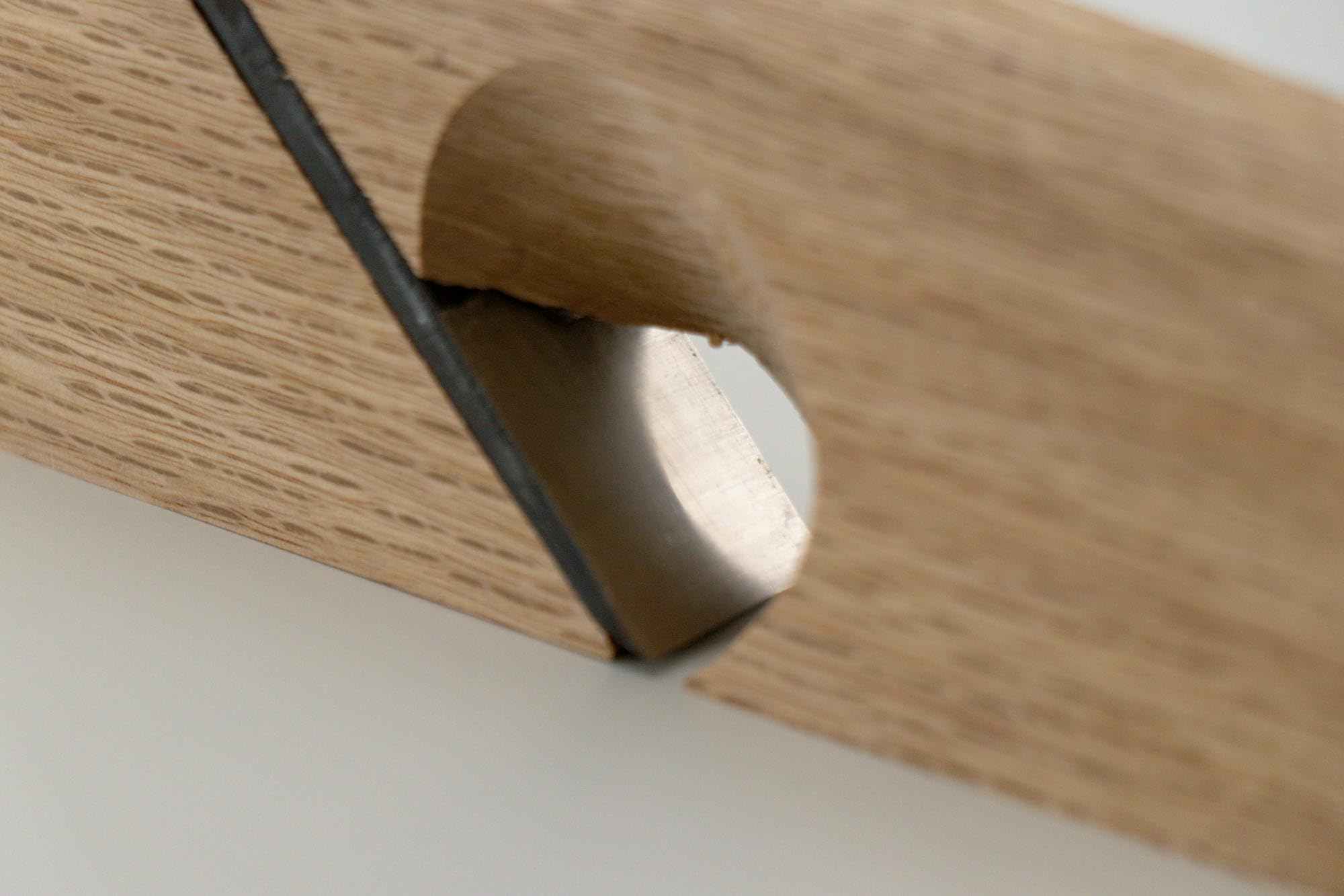 Wazakura Japanischer Grundhobel (Sakuri Kanna) für Nuten und Falze - Holzwerkzeug, Hergestellt in Japan (21mm)